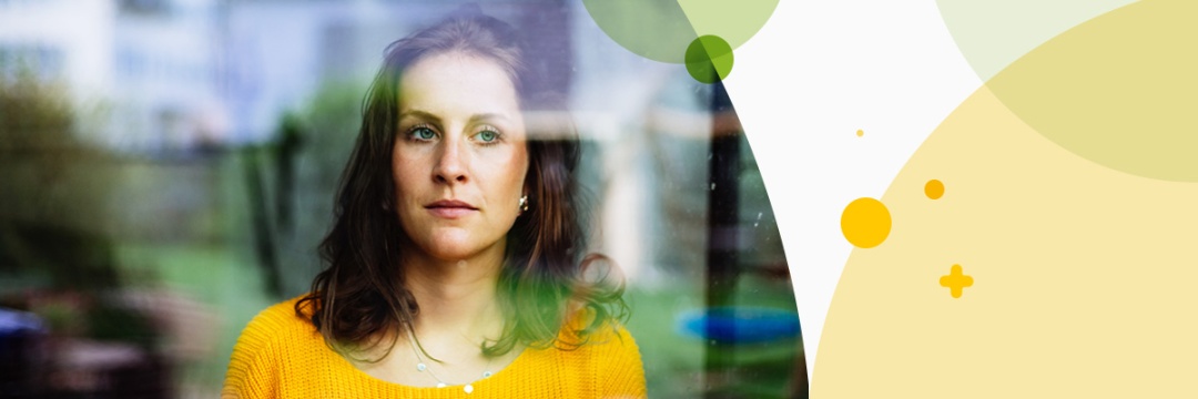 Portrait of young women looking thoughtful